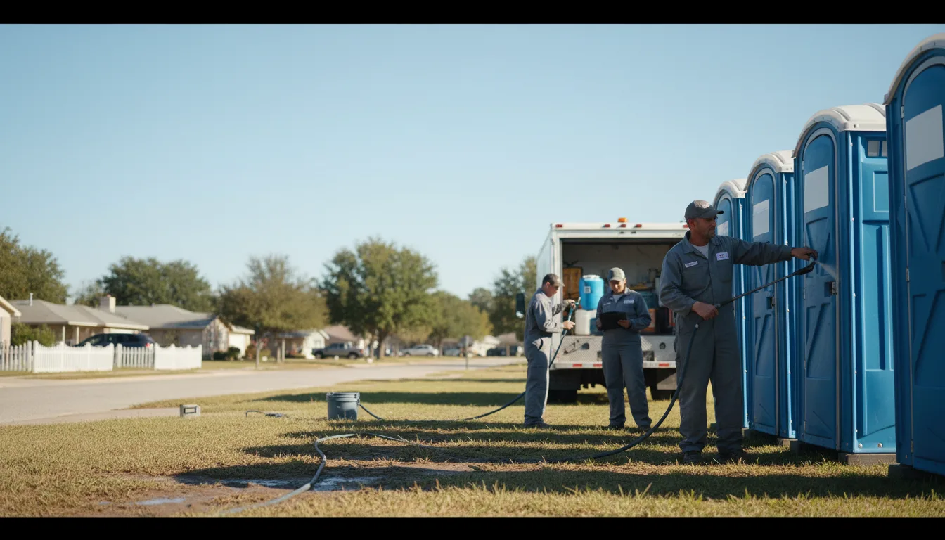 Long-Term Portable Toilet Rental in Merritt, MI near me